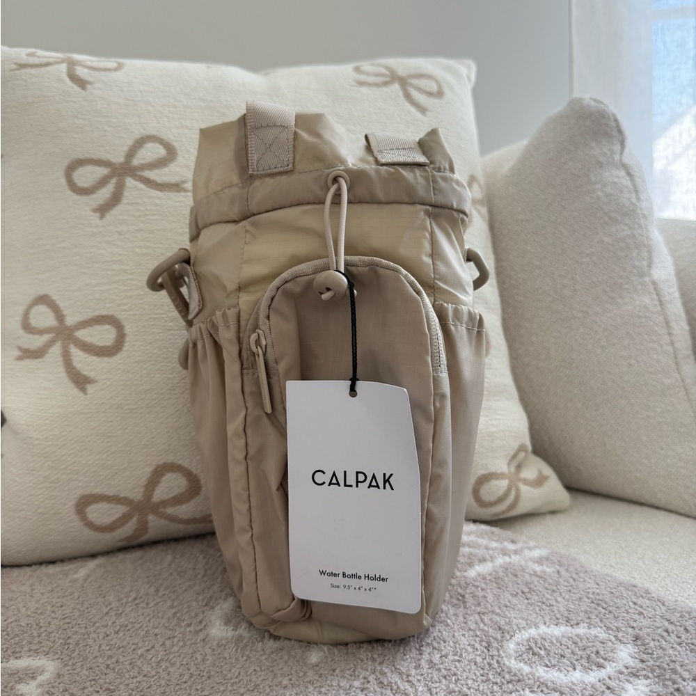 Calpak Oatmeal Water Bottle Carrier